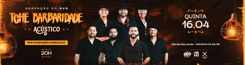 Capa GRAVAÇÃO DO DVD TCHÊ BARBARIDADE