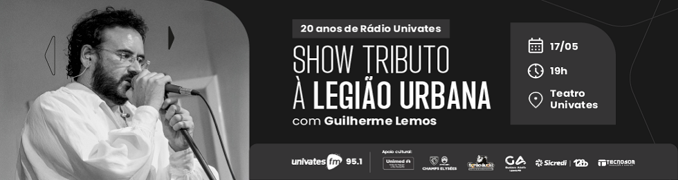 Capa SHOW TRIBUTO À LEGIÃO URBANA