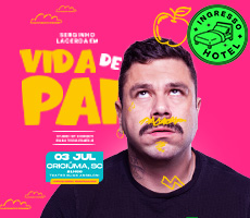 Miniatura SERGINHO LACERDA EM: VIDA DE PAI NO TEATRO ELIAS ANGELONI