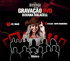 Miniatura GRAVAÇÃO DVD BIBIANA BOLACELL + GRANDES PARTICIPAÇÕES