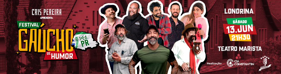 Capa FESTIVAL GAÚCHO DO HUMOR - EDIÇÃO PR