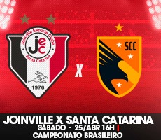 Miniatura JOINVILLE X SANTA CATARINA -CAMPEONATO BRASILEIRO DA SéRIE D
