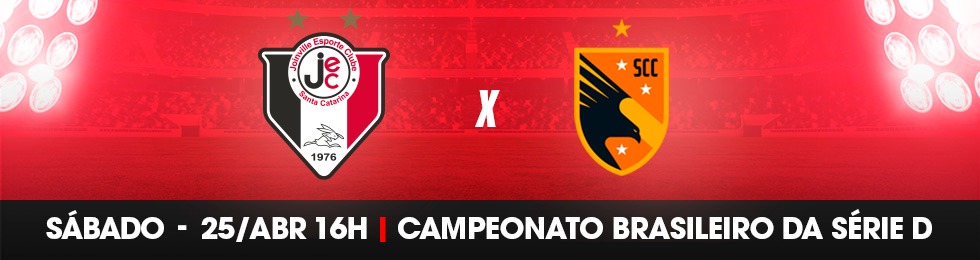 Capa JOINVILLE X SANTA CATARINA -CAMPEONATO BRASILEIRO DA SéRIE D
