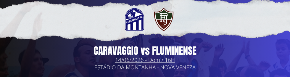Capa CARAVAGGIO X FLUMINENSE