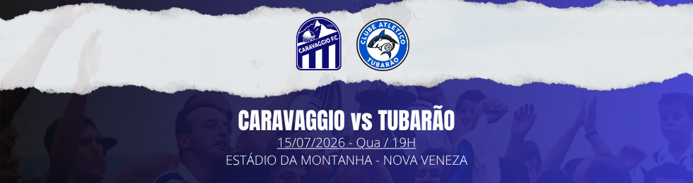 Capa CARAVAGGIO X TUBARÃO