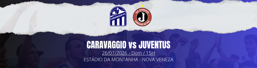 Capa CARAVAGGIO X JUVENTUS