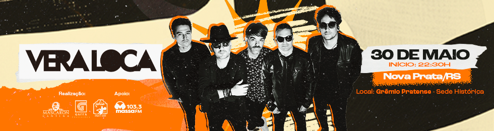 Capa VERA LOCA NOVA PRATA RS