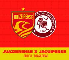 Miniatura JUAZEIRENSE X JACUIPENSE - BRASILEIRÃO SÉRIE D