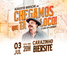 Miniatura AUGUSTO BOESCHE EM CHEGAMOS QUE TA LOCO - CARAZINHO