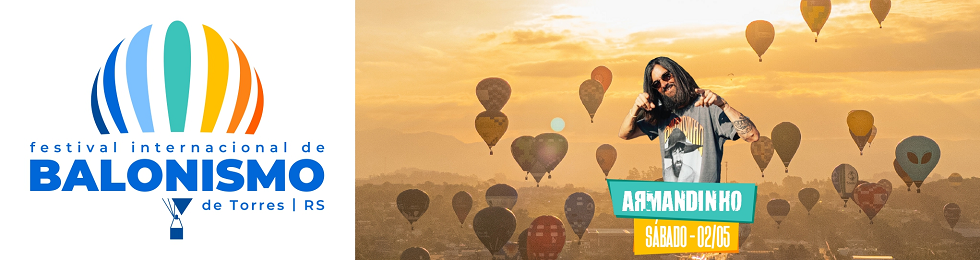 Capa 02.05 - 36º BALONISMO TORRES 2026: ARMANDINHO