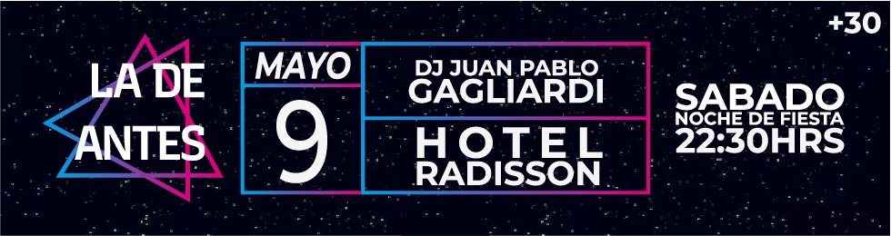 Capa LA DE ANTES - NOCHE DE FIESTA - SABADO 9 DE MAYO