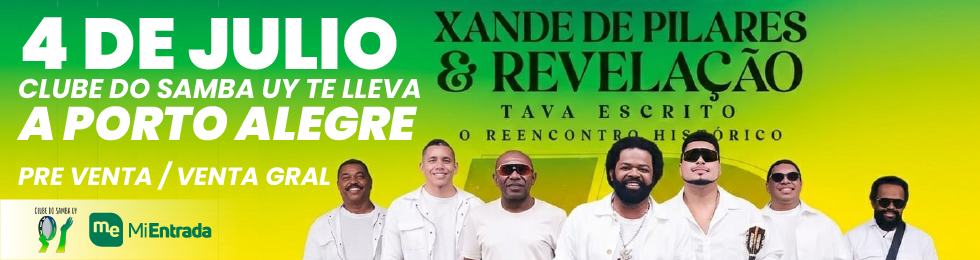 Capa EXCURSIÓN A PORTO ALEGRE - GRUPO REVELAÇÃO Y XANDE DE PILARE