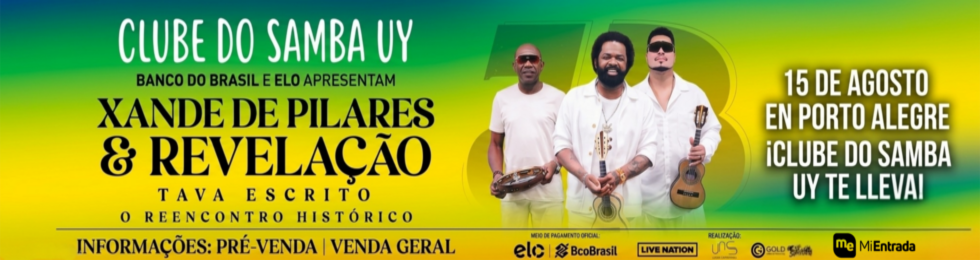 Capa EXCURSIÓN A PORTO ALEGRE - GRUPO REVELAÇÃO Y XANDE DE PILARE