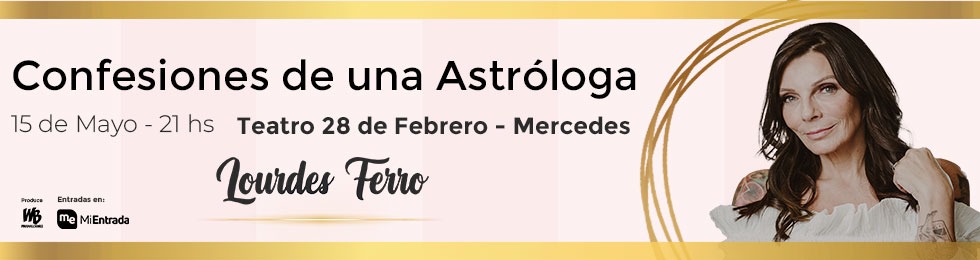 Capa LOURDES FERRO GACETILLA | MERCEDES 15 DE MAYO