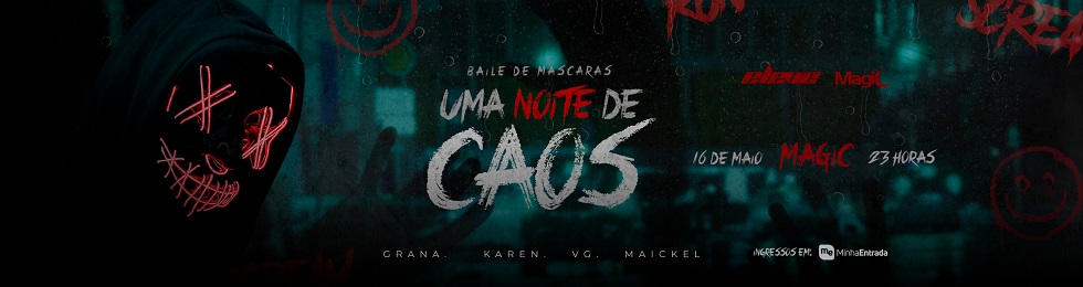 Capa UMA NOITE DE CAOS