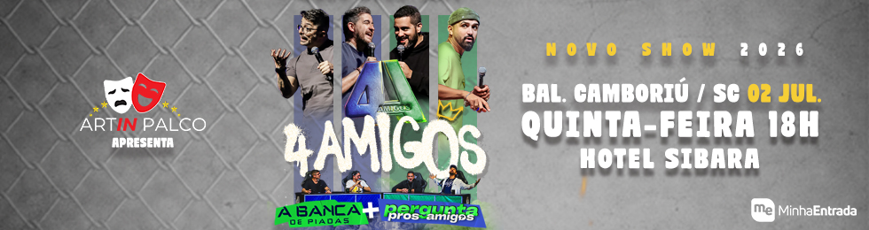 Banca de Piadas + Pergunta Pros Amigos em Balneário Camboriú