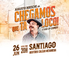 Miniatura AUGUSTO BOESCHE EM CHEGAMOS QUE TA LOCO - SANTIAGO
