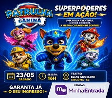 Miniatura PATRULHA CANINA SUPER PODERES NO TEATRO ELIAS ANGELONI