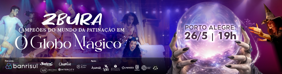 Capa ZBURA, CAMPEÕES DO MUNDO DA PATINAÇÃO EM O GLOBO MÁGICO
