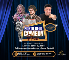 Miniatura PORTO BELO COMEDY / O FESTIVAL DE STAND UP CHEGOU!