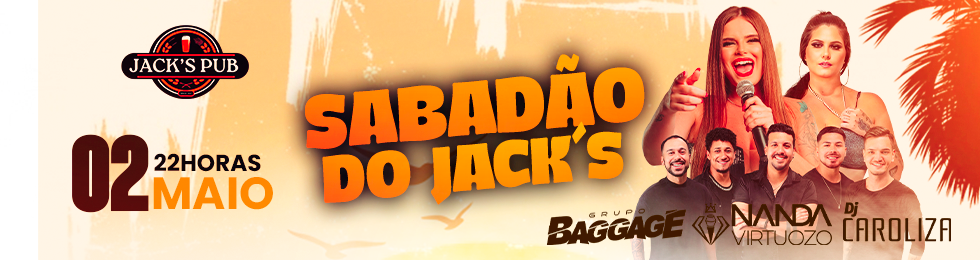 Capa SABADÃO DO JACKS 02/05