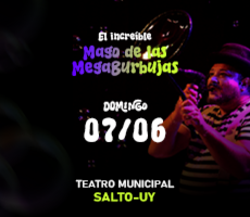 Miniatura EL MAGO DE LAS MEGABURBUJAS - SALTO - 07.JUNIO