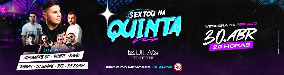 Capa SEXTOU NA QUINTA