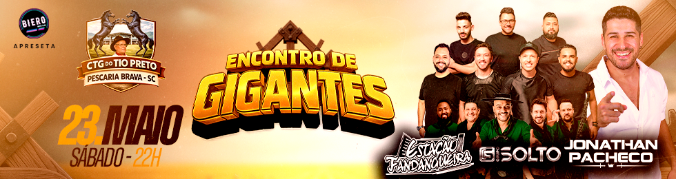 Capa ENCONTRO DE GIGANTES 23/05