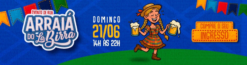 Capa ARRAIÁ DO LÁ BIRRA 2026