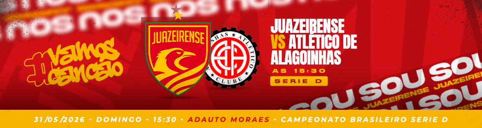 Capa JUAZEIRENSE X ATLETICO DE ALAGOINHAS BRASILEIRÃO SÉRIE D