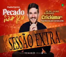 Miniatura SESSÃO EXTRA - PADRE PATRICK - PECADO É NAO RIR