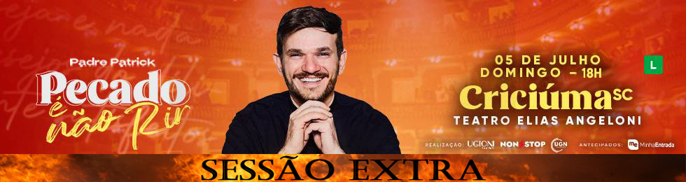 Capa SESSÃO EXTRA - PADRE PATRICK - PECADO É NAO RIR