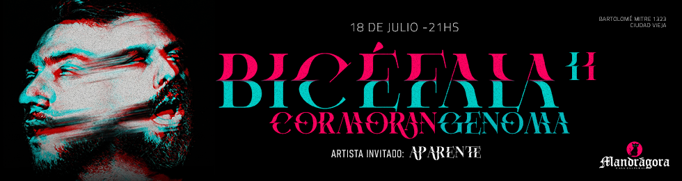 Capa NOCHE BICéFALA VOL. 2:  CORMORAN / GENOMA