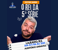Miniatura VÍCTOR SARRO EM: O REI DA 5A SÉRIE / STAND UP COMEDY