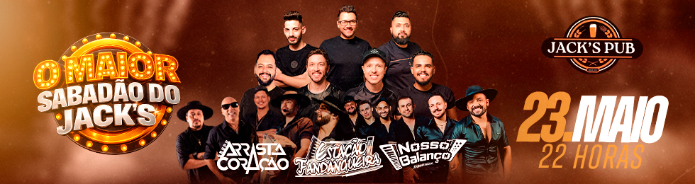 Capa SABADÃO NO JACKS PUB 23/05