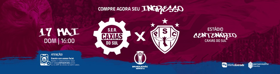 Capa SER CAXIAS X PAYSANDU - BRASILEIRAO SERIE C