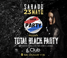 Miniatura TOTAL BLACK PARTY - 23.MAYO - CUBAN PARTY