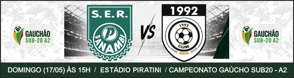 Capa SER PANAMBI X CLUBE 1992