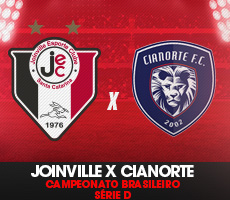 Miniatura JOINVILLE X CIANORTE BRASILEIRÃO SÉRIE D