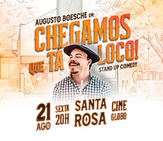 Miniatura AUGUSTO BOESCHE EM CHEGAMOS QUE TA LOCO - SANTA ROSA
