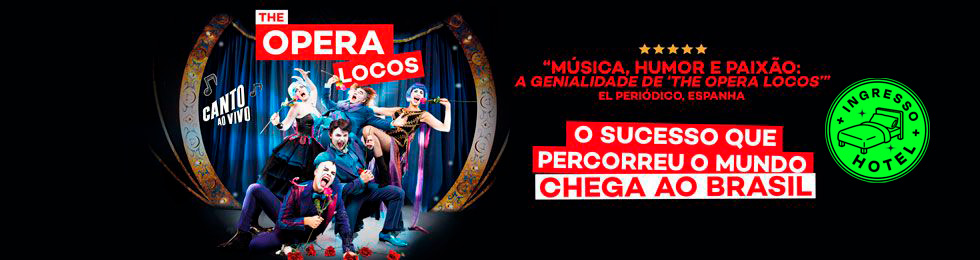 Capa THE OPERA NO TEATRO ELIAS ANGELONI