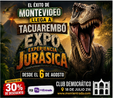 Miniatura EXPO EXPERIENCIA JURÁSICA TACUAREMBÓ