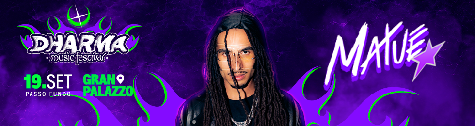 Capa DHARMA MUSIC FESTIVAL COM MATUE