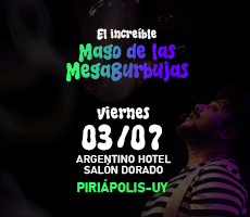 Miniatura EL MAGO DE LAS MEGABURBUJAS - PIRIAPOLIS - 03.JULIO