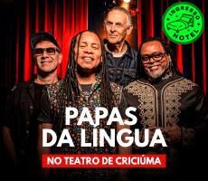 Miniatura PAPAS DA LINGUA NO TEATRO ELIAS ANGELONI CRICIUMA