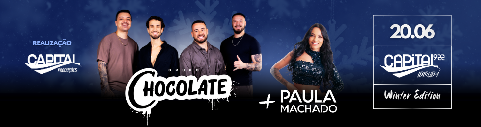 Capa GRUPO CHOCOLATE + PAULA MACHADO 