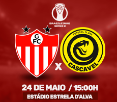 Miniatura GUARANY X CASCAVÉL: CAMPEONATO BRASILEIRO SÉRIE D - COPA FGF 