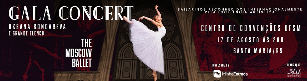 Capa GALA CONCERT COM OKSANA BONDAREVA E CORPO DE BALLET