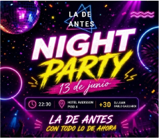 Miniatura NIGHT PARTY - 13 DE JUNIO - LA DE ANTES