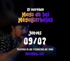 Miniatura MAGO DE LAS MEGABURBUJAS 09.07 SESION 16 HORAS